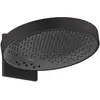 Image de hansgrohe Rainfinity Douche de tête 360 3 jet avec raccord mural, noir mat, 26234670