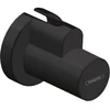 Image de hansgrohe Robinet d'arrêt d'angle Flowstar noir mat