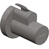 Image de hansgrohe Flowstar boîtier d'angle pour robinet d'arrêt, chrome noir brossé