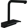 Image de hansgrohe Mitigeur évier 250 Aquno Select M81 avec douchette extractible, 2 jets, noir mat
