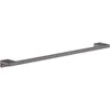 Image de hansgrohe AddStoris - Porte-serviettes de bain 648 mm, Porte-serviettes pour montage mural, fixation cachée, Accessoires de salle de bains, Noir chromé brossé, 41747340
