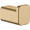 Image de hansgrohe AddStoris - Crochet pour serviette, Porte-serviettes, Crochet pour peignoir, fixation Cachée, Accessoires de salle de bains, Bronze brossé, 41742140
