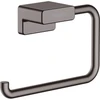 Image de hansgrohe Porte-rouleau AddStoris sans couvercle, brossé bleu, mural, métal