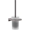 Image de hansgrohe Set brosse WC AddStoris, montage mural, métal, verre, bleu chrome