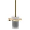 Image de hansgrohe AddStoris 41752140 Porte-brosse WC mural Bronze brossé
