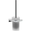 Image de hansgrohe Ensemble brosse WC AddStoris fixation murale, métal, verre, chrome