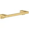 Image de hansgrohe AddStoris - Poignée de porte de douche, Poignée de maintien pour la douche, Porte-serviettes, Porte-serviettes de bain, Accessoires de salle de bains, Aspect doré poli, 41759990