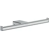 Image de hansgrohe Porte-papier toilette AddStoris double, montage mural, métal, chrome