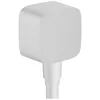 Image de Coude de raccordement synthétique SoftCube blanc mat