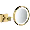 Image de hansgrohe Miroir de rasage AddStoris m LED, montage mural, optique or poli