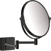 Image de hansgrohe Miroir de rasage AddStoris fixation murale, noir mat