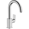 Image de hansgrohe Mitigeur lavabo monocommande Vernis Shape m avec bec pivotant, tirette, chrome