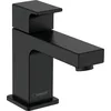 Image de hansgrohe Vernis Shape Robinet de lave-mains 70 eau froide sans tirette ni vidage, noir mat, 71592670