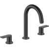 Image de hansgrohe Robinet lavabo 3 trous Vernis Shape avec vidage à tirette, noir mat