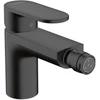 Image de hansgrohe Mitigeur monocommande pour bidet Vernis Blend avec vidage à tige, noir mat