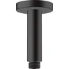 Image de hansgrohe Vernis Blend Bras de douche plafond M 1/2" 100 mm, noir mat, 27804670