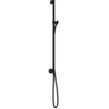 Image de hansgrohe Barre de douche Axor One avec raccord mural, tuyau 1600 mm, mat noir