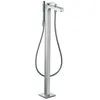 Image de Hansgrohe AXOR Citterio Mitigeur de bain, au sol, accessoires inclus, saillie 200mm, 39440, Coloris: chrome