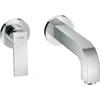 Image de hansgrohe Axor Citterio Set de montage prêt à l’emploi Mitigeur lavabo encastré, bec 220 mm, avec levier, chrome