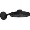 Image de hansgrohe Douche de tête Axor One avec bras de douche, 2 jets, noir mat