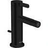 Image de hansgrohe Mitigeur monocommande bidet Axor One, bec 113 mm, avec tirette, noir mat