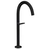 Image de hansgrohe AXOR One Mitigeur de lavabo Select 260 pour vasque avec vidage Push-Open, saillie 165 mm, 48030; Coloris: Noir Mat