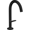 Image de hansgrohe Axor One Mitigeur lavabo monocommande Sel. 170 A 140mm, m. vidage poussoir, mat noir