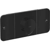 Image de hansgrohe Kit de montage Axor One mitigeur thermostatique encastré, 2 sorties, noir mat