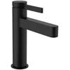 Image de hansgrohe Finoris Mitigeur de lavabo 110 avec tirette et vidage, noir mat, 76020670