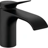 Image de hansgrohe Robinet sur pied 80 Vivenis avec levier, sans garniture de vidange, pour eau froide, noir mat