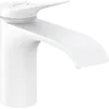 Image de hansgrohe Vivenis Mitigeur de lavabo 80 avec tirette et vidage, blanc mat
