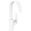 Image de hansgrohe Vivenis Mitigeur de lavabo 210 bec haut avec tirette et vidage, blanc mat, 75030700