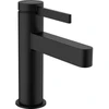 Image de hansgrohe Robinet sur pied 100 Finoris avec levier, sans garniture de vidange, pour eau froide, noir mat