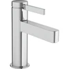 Image de hansgrohe Robinet sur pied 100 Finoris avec levier, sans garniture, pour eau froide, chrome