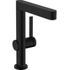 Image de hansgrohe Mitigeur monocommande lavabo 230 Finoris avec bec pivotant, vidage push-open, noir mat