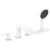 Image de hansgrohe Vivenis Robinet de baignoire 2 fonctions Blanc mat