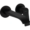 Image de hansgrohe Kit de montage Vivenis Mitigeur lavabo encastré, pour eau froide, bec 192 mm, noir mat