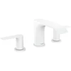 Image de hansgrohe Robinet lavabo 3 trous 90 Vivenis avec vidage à tirette, blanc mat