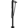 Image de hansgrohe Finoris Mitigeur bain/douche, set de finition, noir mat, 76445670