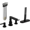 Image de hansgrohe Robinet de baignoire Finoris 2 fonctions Noir mat