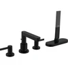 Image de hansgrohe Kit de montage Finoris 4-L-BW-Rand-Arm., avec sBox, noir mat