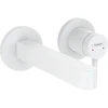 Image de hansgrohe Set de montage Finoris Mitigeur lavabo encastré, chromé, bec 168 mm, blanc mat