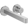 Image de hansgrohe Robinet de lavabo encastré Finoris pour montage mural avec bonde de de vidage non verrouillable Chromé Longueur de sortie 228 mm
