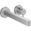 Image de hansgrohe Kit de montage Finoris Mitigeur lavabo encastré, pour montage mural, bec 228 mm, chrome