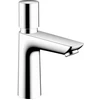 Image de hansgrohe Robinet 110 Talis E pré-réglé, sans garniture de vidage, chrome