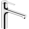 Image de hansgrohe Mitigeur monotrou pour évier 160 Zesis M33 avec douchette extensible, 2 jets, chrome