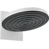 Image de hansgrohe Pulsify S - Douche de tête économie d'eau 7,8 l/min (EcoSmart), Douche pluie (260mm), avec bras de douche, Pommeau de douche avec 2 types de jet pour montage au mur, Blanc mat, 24151700