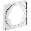 Image de hansgrohe Rosette de rallonge ShowerSelect d 157 mm, rallonge 22 mm, opt. or poli