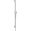 Image de hansgrohe, chromé, Barre Pulsify S 90 cm, avec curseur et flexible de douche 1,60m, 24401000, shower rail 90cm