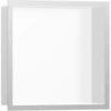 Image de hansgrohe XtraStoris niche murale indiv. 300x300x100mm, c design, blanc mat, ES opt